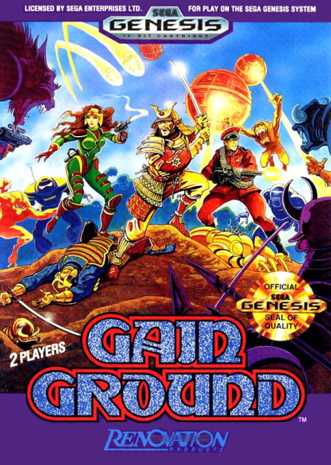 Gain Ground box art
