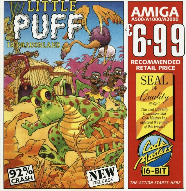 Little Puff in Dragonland box art