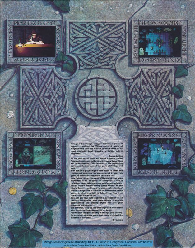 King's Table - The Legend Of Ragnarok — box-2D-back (EU)