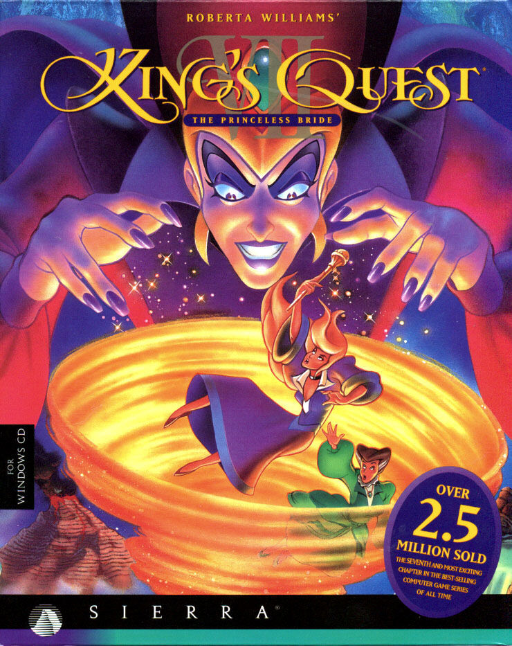 King's Quest VII: The Princeless Bride box art