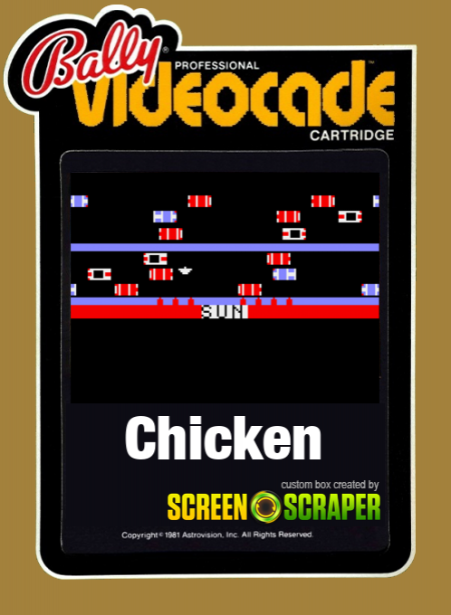 Chicken box art