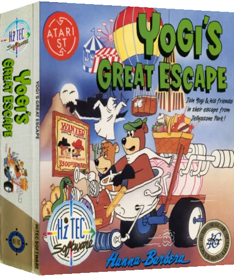 Yogi's Great Escape — box-3D (EU)