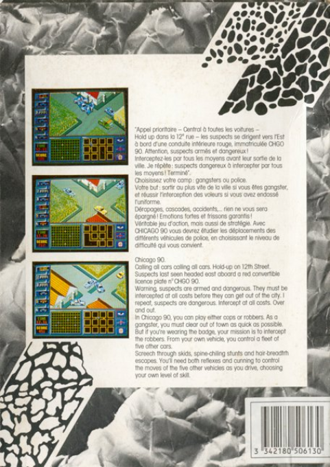 Chicago 90 — box-2D-back (FR)