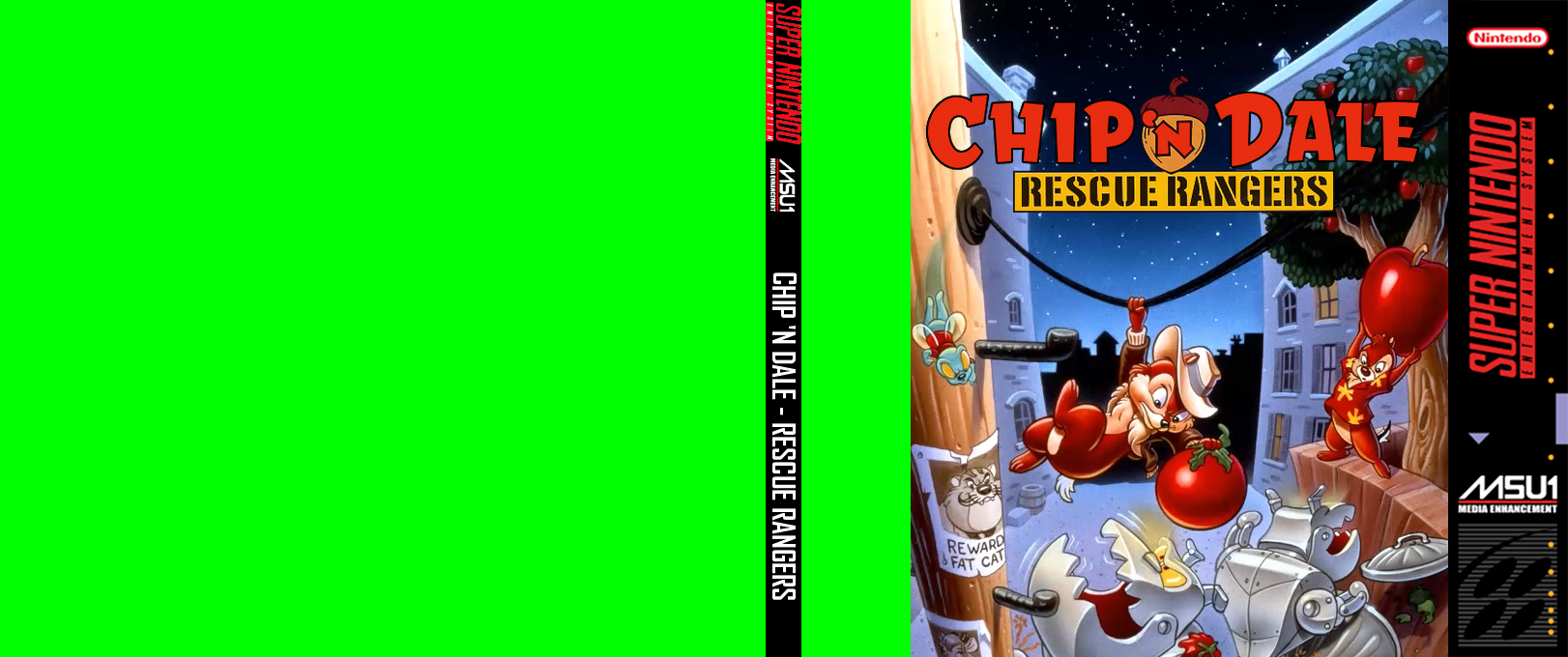 Chip 'n Dale - Rescue Rangers — box-texture (WOR)