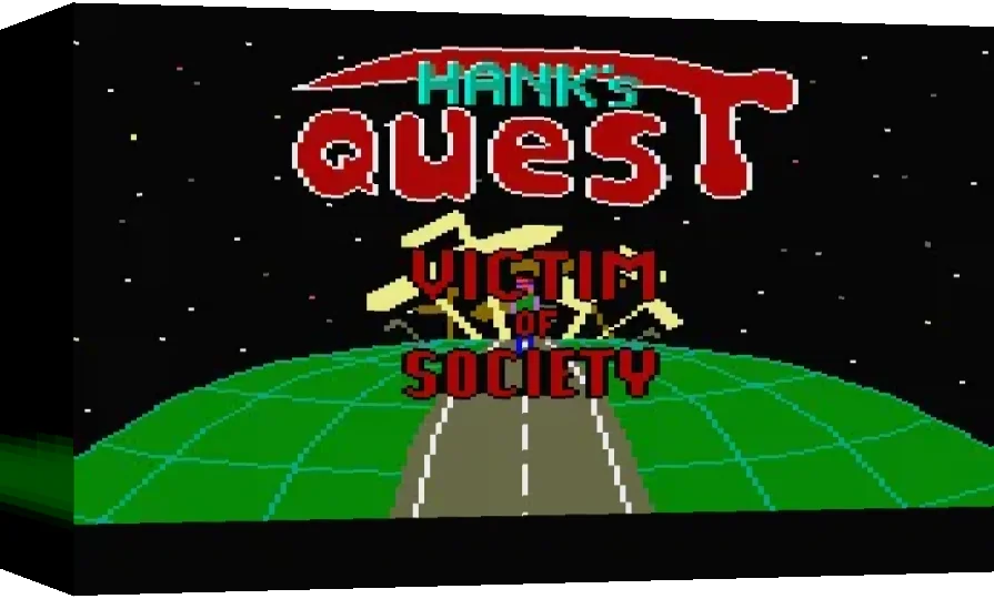 Hank's Quest - Victim Of Society — box-3D (WOR)