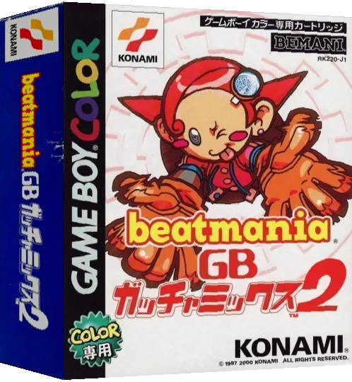 Beatmania GB - Gotcha Mix 2 — box-3D (JP)