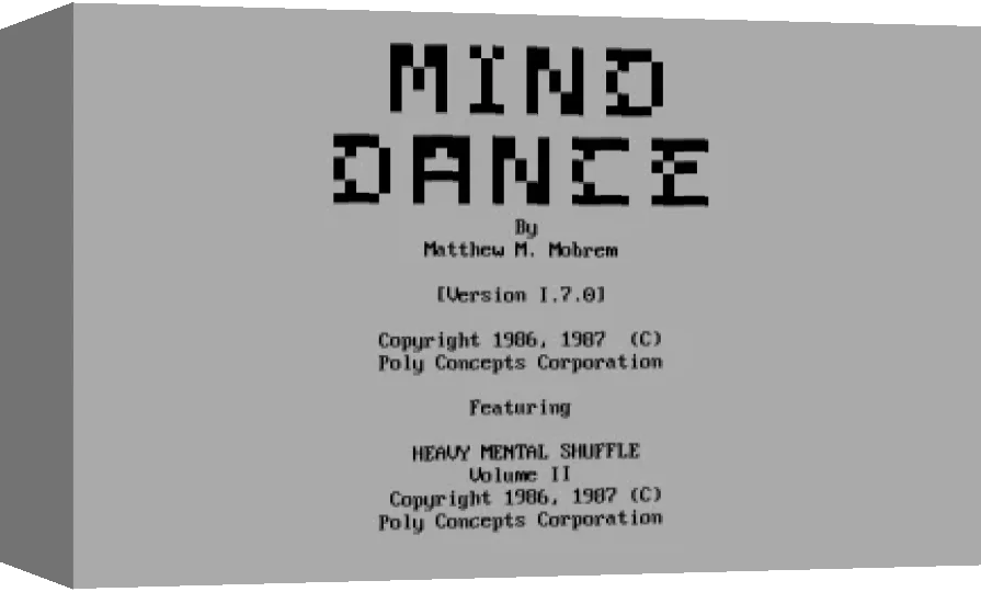 Mind Dance Vol. II — box-3D (WOR)