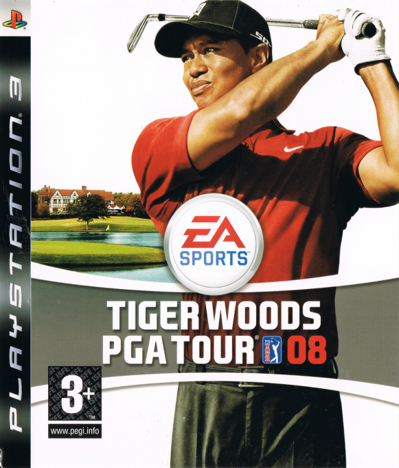 Tiger Woods PGA Tour 08 — box-2D (SP)