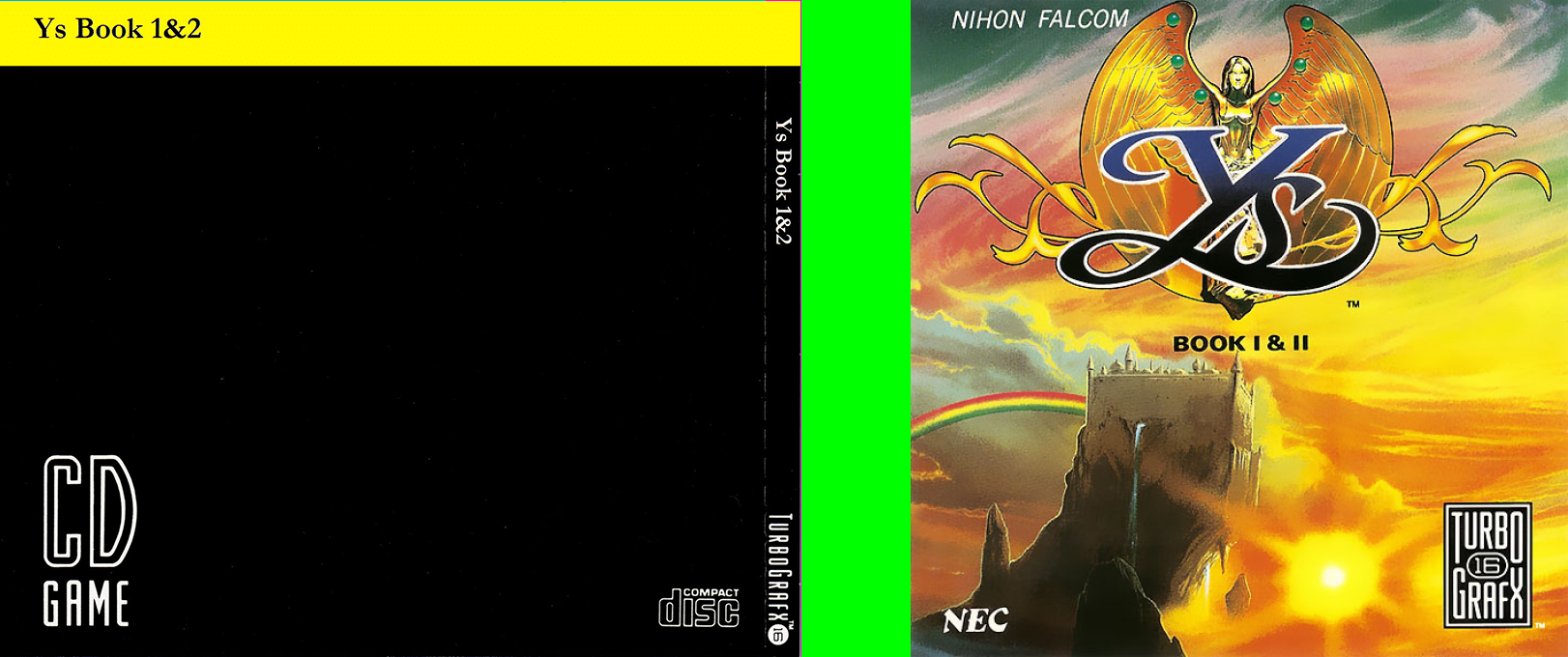 Ys 1 And 2 — box-texture (US)