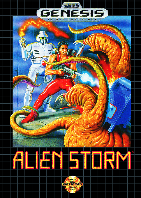 Alien Storm box art