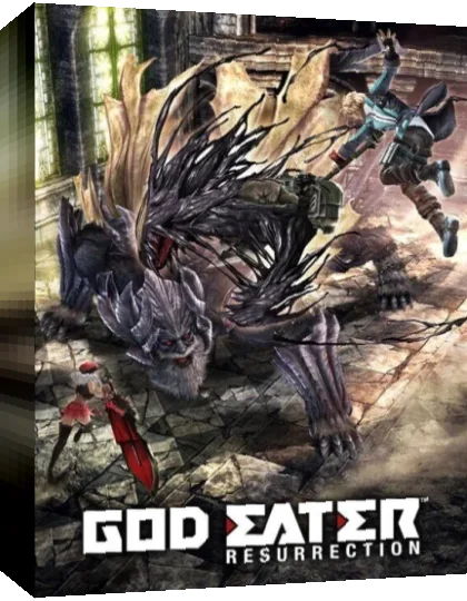 God Eater Resurrection - Utsugi Lenka's Appearance & God Arc — box-3D (JP)