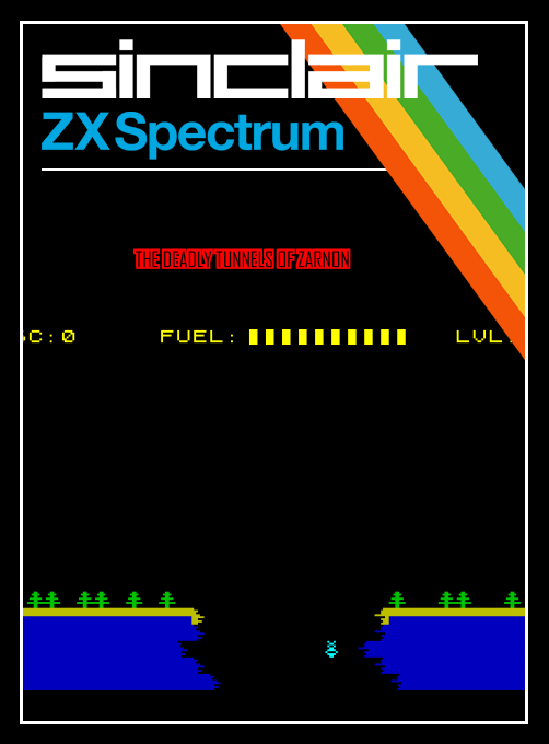 The Deadly Tunnels of Zarnon box art