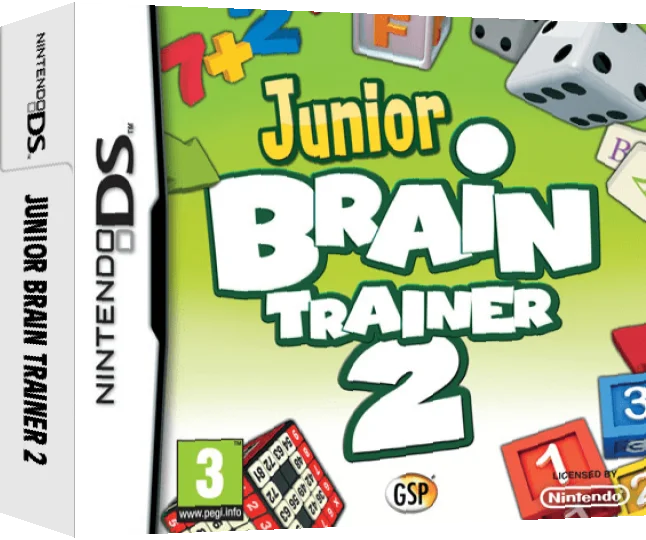 Junior Brain Trainer 2 — box-3D (EU)