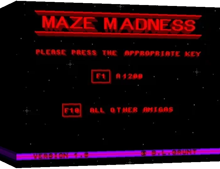 Maze Madness — box-3D (WOR)
