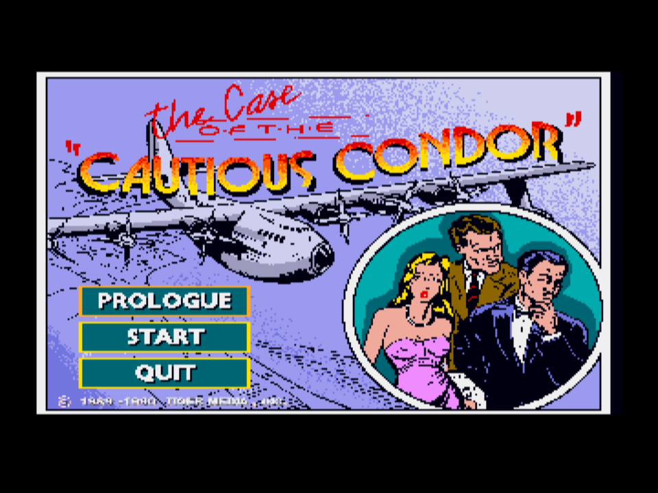 Case of the Cautious Condor, The — sstitle (US)