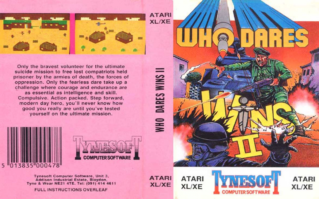 Who Dares Wins 2 — box-texture (EU)