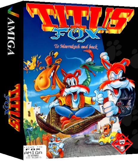 Titus the Fox — box-3D (EU)