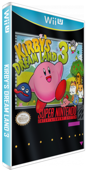 Hoshi no Kirby 3 — box-3D (WOR)