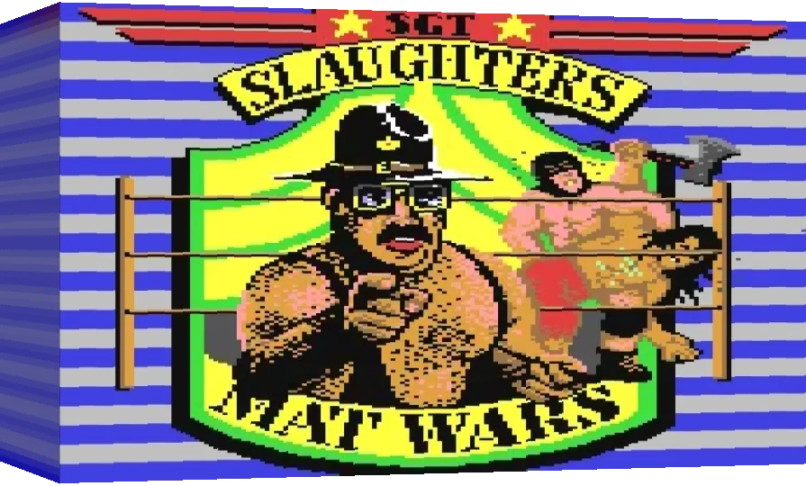 Sargeant Slaughters Mat Wars — box-3D (WOR)