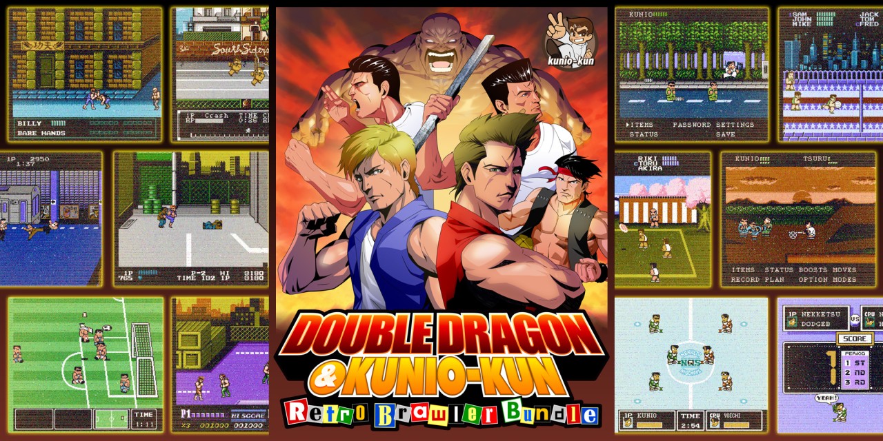 Double Dragon and Kunio-Kun - Retro Brawler Bundle — sstitle (WOR)