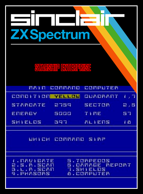 Starship Enterprise — box-2D (SS)