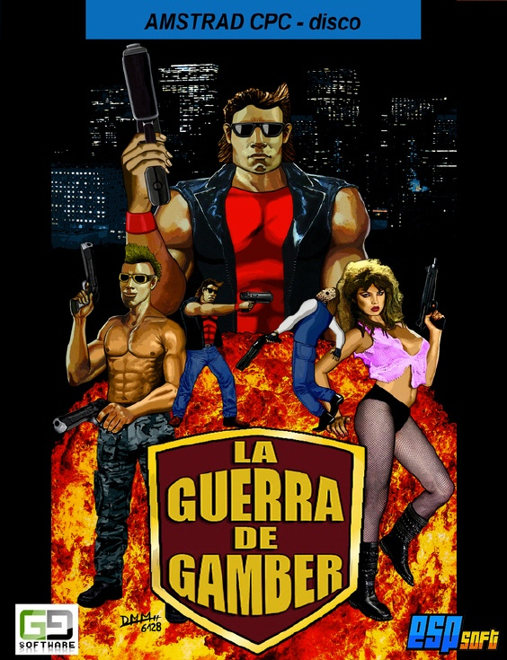 Guerra De Gamber, La box art