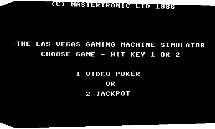 The Las Vegas Gambling Machine Simulator — box-3D (WOR)