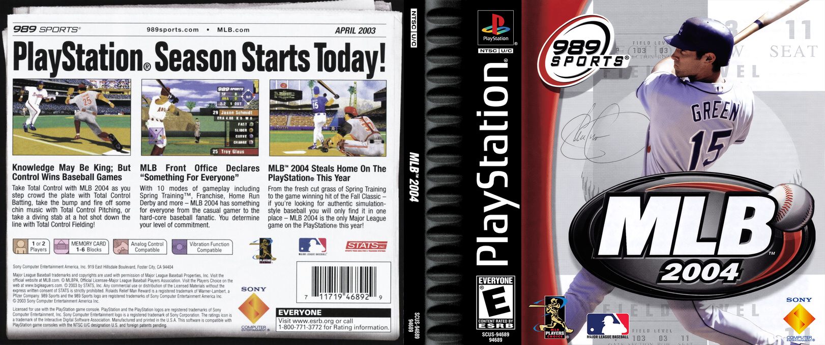 MLB 2004 — box-texture (US)