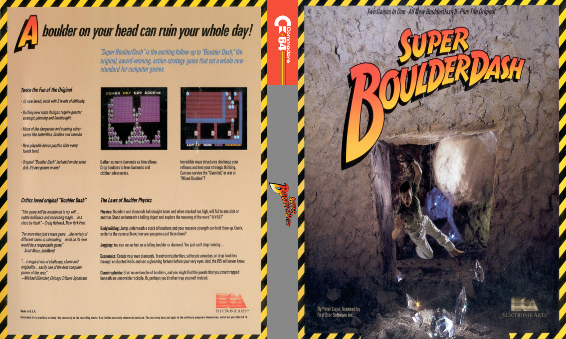 Super Boulder Dash — box-texture (US)