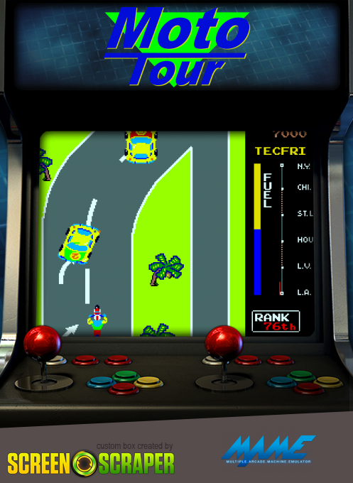 MotoTour / Zippy Race box art