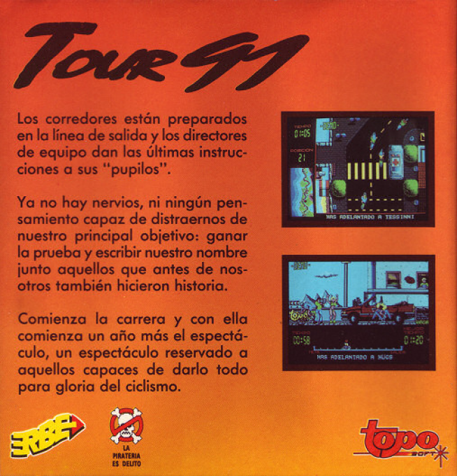 Tour 91 — box-2D-back (SP)