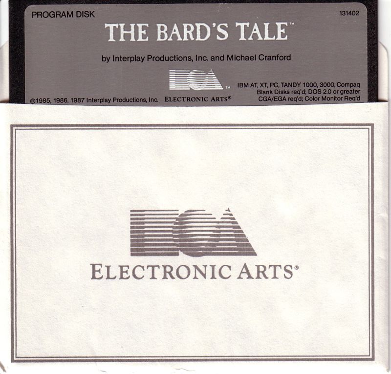 The Bard's Tale: Tales of the Unknown — support-2D (WOR)