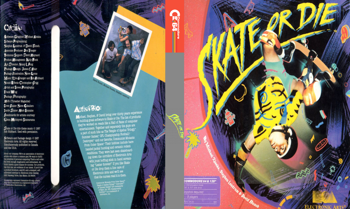 Skate Or Die — box-texture (US)