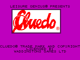 Cluedo — sstitle (WOR)