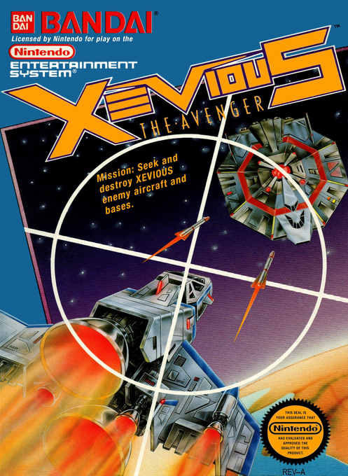 Xevious - The Avenger box art