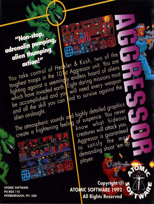 Agressor — box-2D-back (UK)