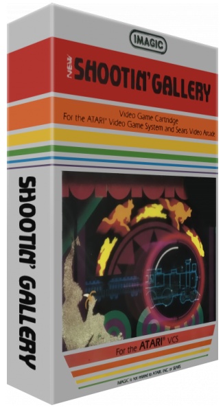 Shootin' Gallery — box-3D (US)