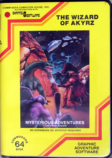 The Wizard of Akyrz box art