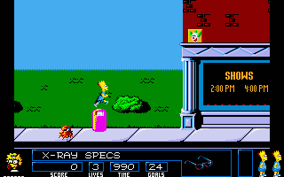Simpsons, The - Bart Vs. The Space Mutants — ss (EU)
