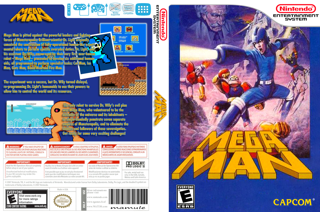 Mega Man — box-texture (EU)