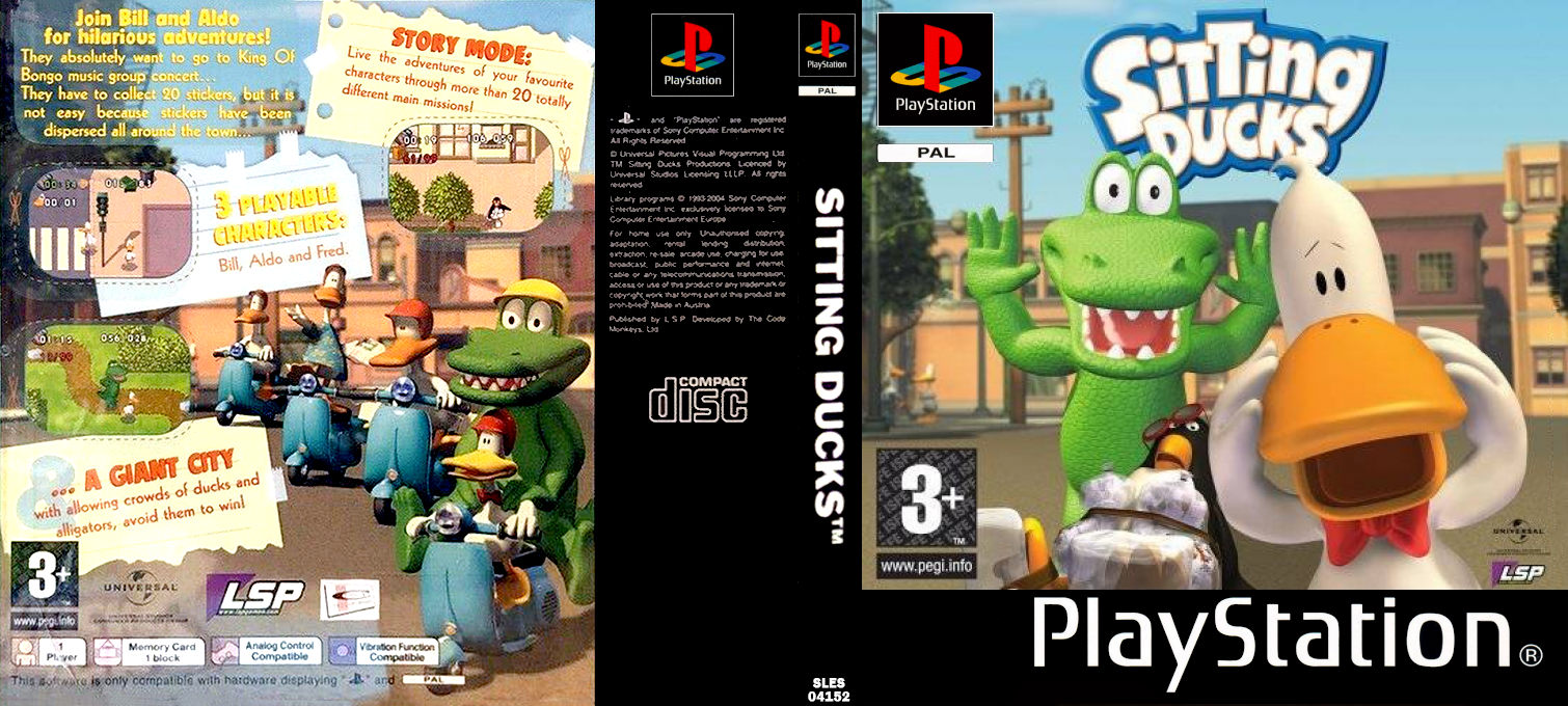 Sitting Ducks — box-texture (EU)