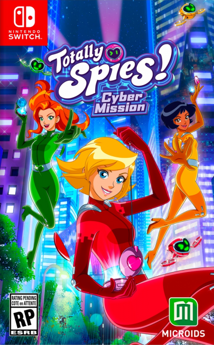 Totally Spies! Cyber Mission box art