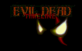 Evil Dead Timeline box art