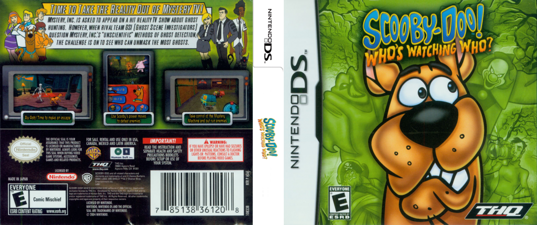 Scooby-Doo! - Who's Watching Who — box-texture (US)