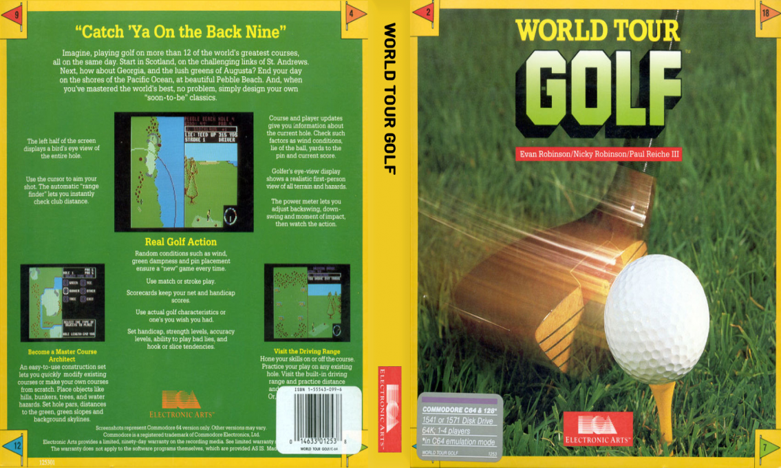World Tour Golf — box-texture (US)