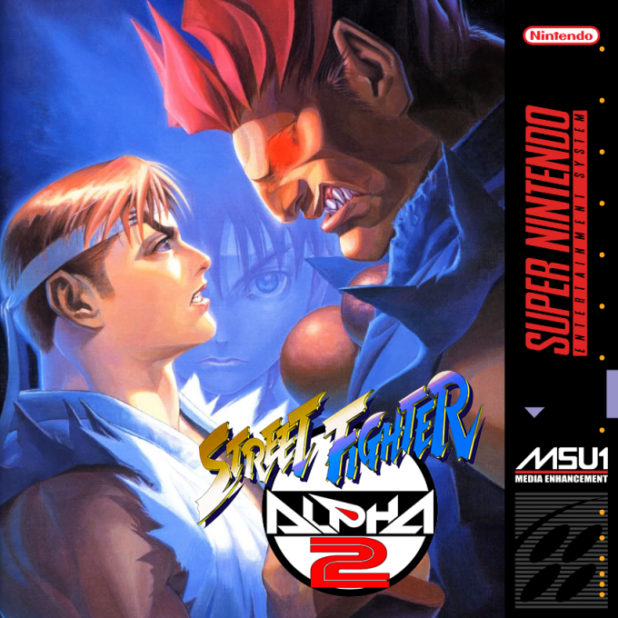 Street Fighter Alpha 2 box art