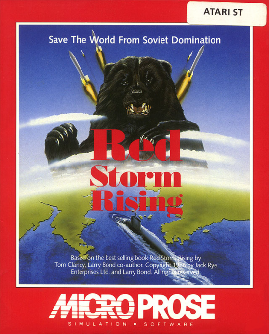 Red Storm Rising — box-2D (EU)