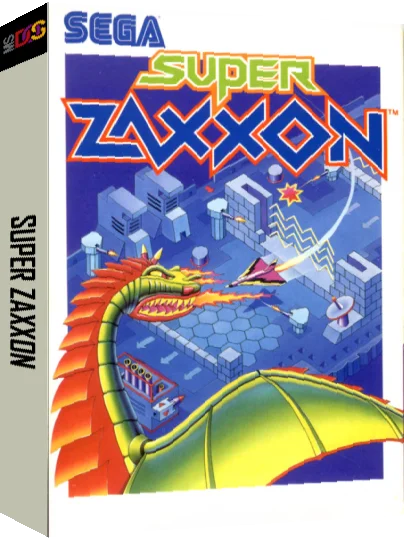 Super Zaxxon — box-3D (US)