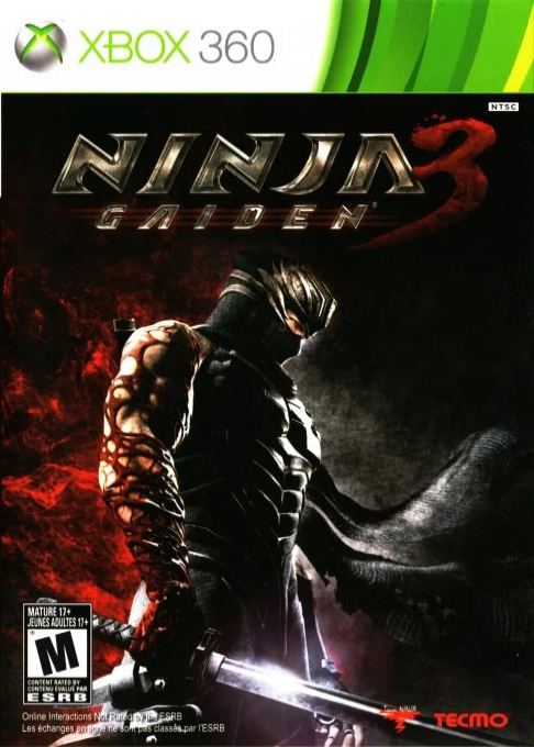 Ninja Gaiden 3 box art