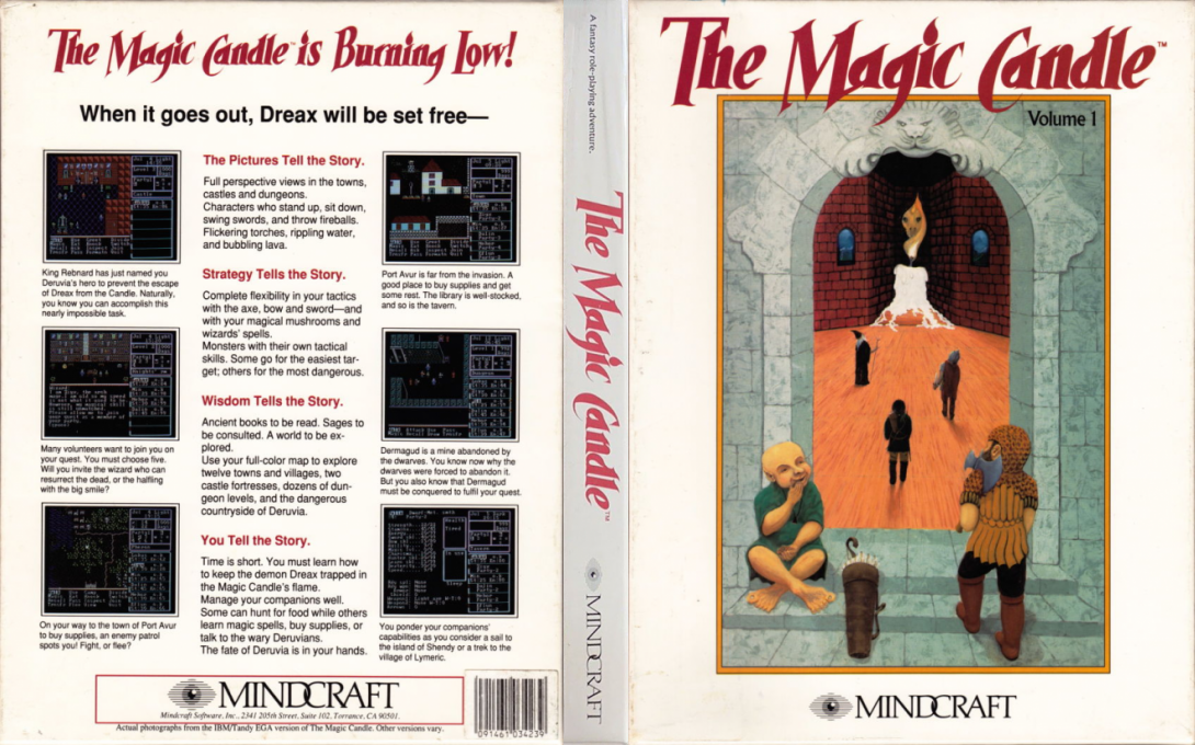 Magic Candle, The — box-texture (US)